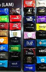 Balas personalizadas com logo Balas personalizadas com logo