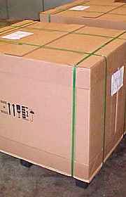 Caixa container de papelão ondulado  Caixa container de papelão ondulado