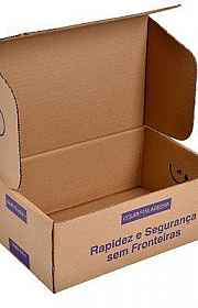 Caixa de papelão com logo Caixa de papelão com logo