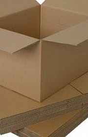 Caixa de papelão ondulado sem impressão Caixa de papelão ondulado sem impressão
