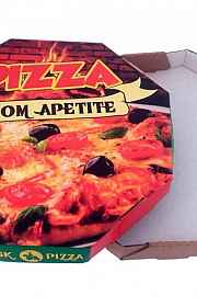 Caixa de papelão para pizza Caixa de papelão para pizza