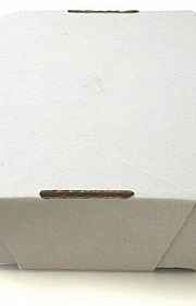 Caixa de pizza oitavada branca Caixa de pizza oitavada branca