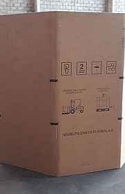 Caixa em papelão ondulado 1000 litros Caixa em papelão ondulado 1000 litros