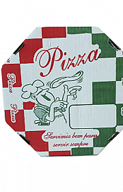 Caixa oitavada para pizza Caixa oitavada para pizza