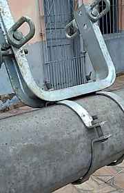 Poste de luz de fibra de vidro Poste de luz de fibra de vidro